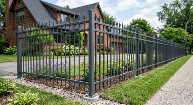 Metal Fence Construction in Des Moines, IA