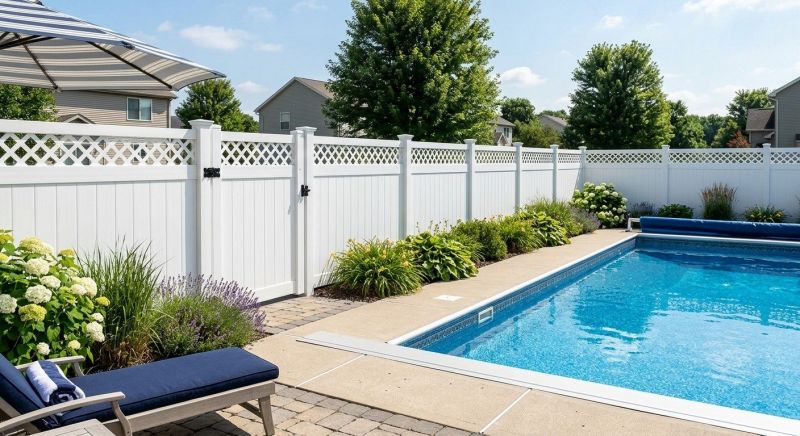 Pvc Pool Fence Installation in Alpharetta, GA