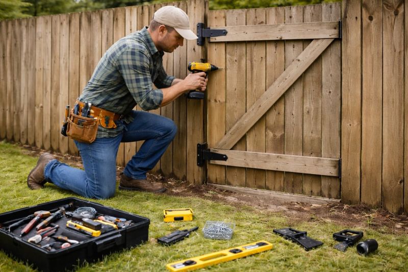 Chain Link Fence Repair Service